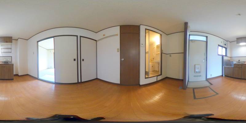 パノラマ画像リビング