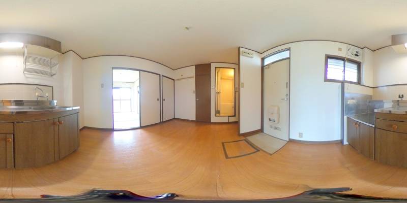 パノラマ画像キッチン