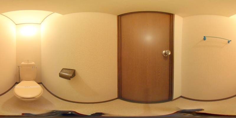 パノラマ画像トイレ