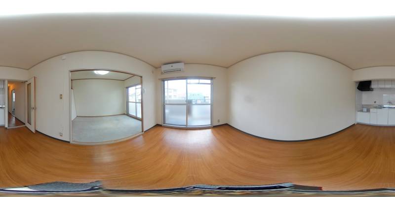 パノラマ画像リビング