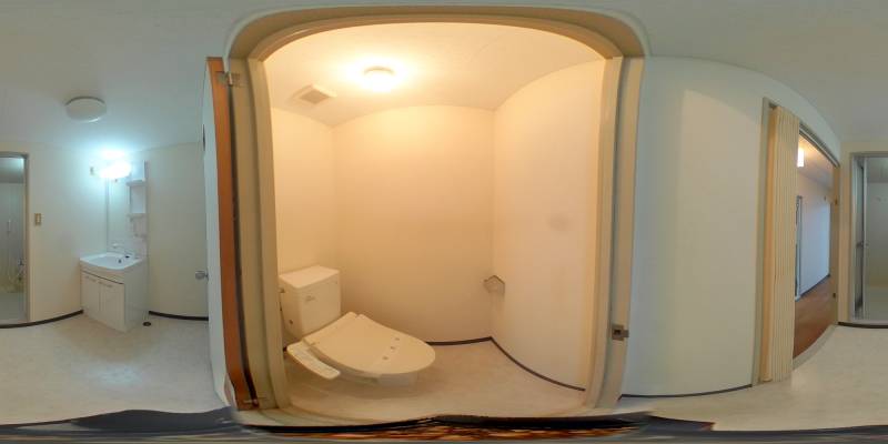 パノラマ画像トイレ