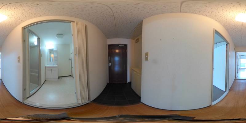 パノラマ画像玄関