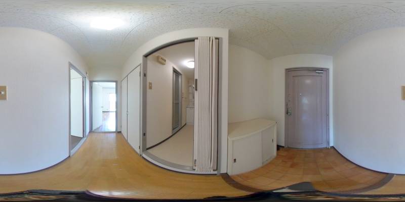 パノラマ画像玄関