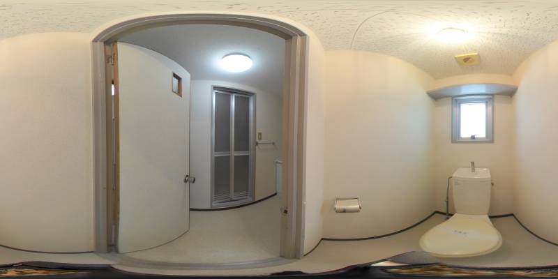 パノラマ画像トイレ