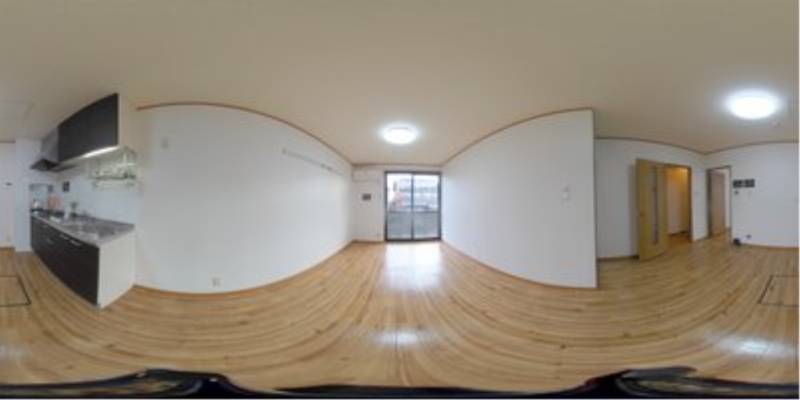 パノラマ画像リビング