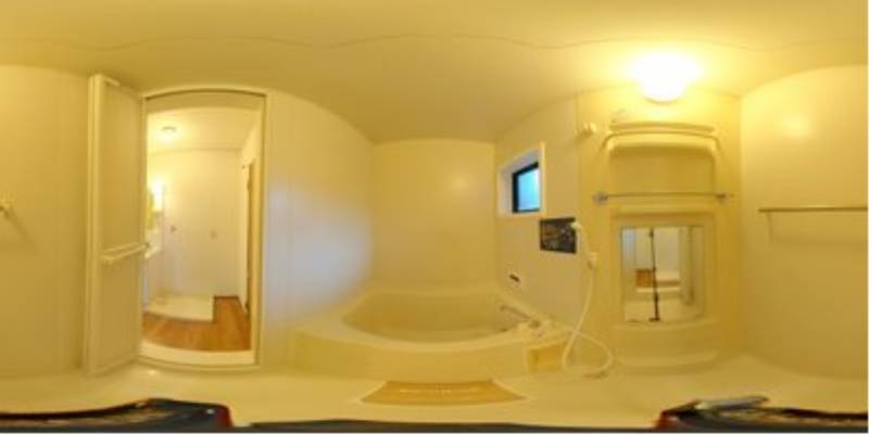 パノラマ画像バスルーム