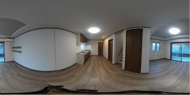 パノラマ画像洋室