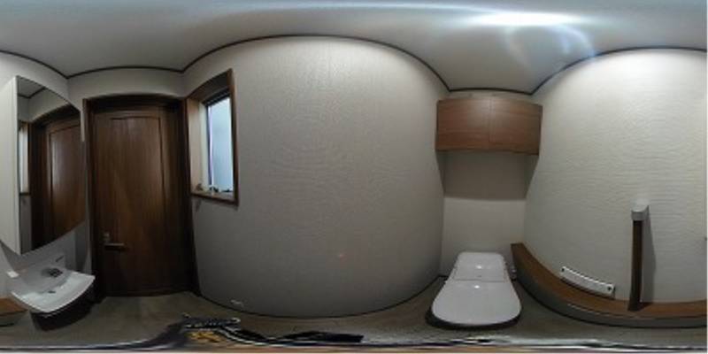 パノラマ画像トイレ