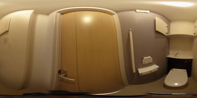 パノラマ画像トイレ