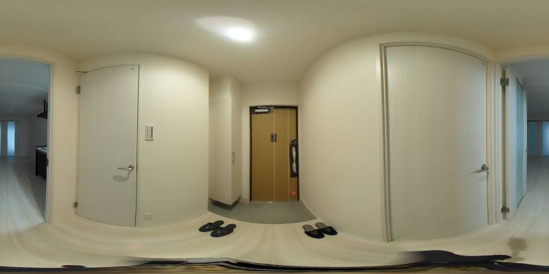 パノラマ画像玄関