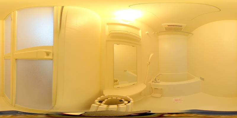 パノラマ画像バスルーム