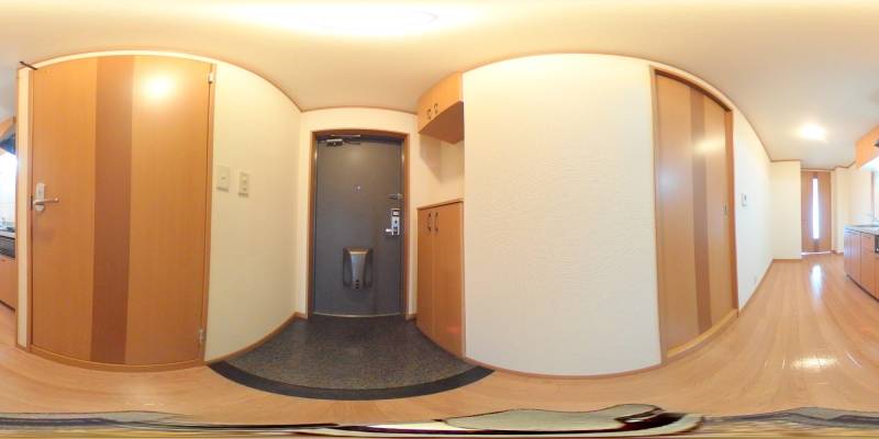 パノラマ画像玄関