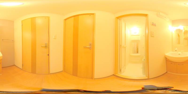 パノラマ画像洗面所