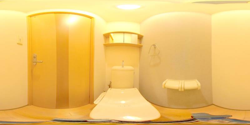 パノラマ画像トイレ