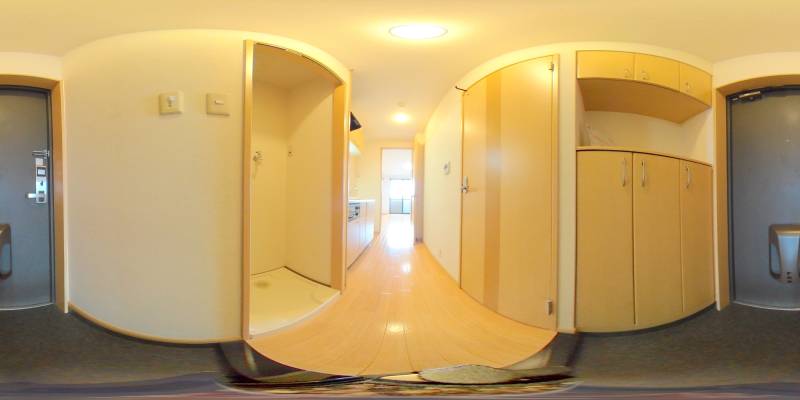 パノラマ画像玄関