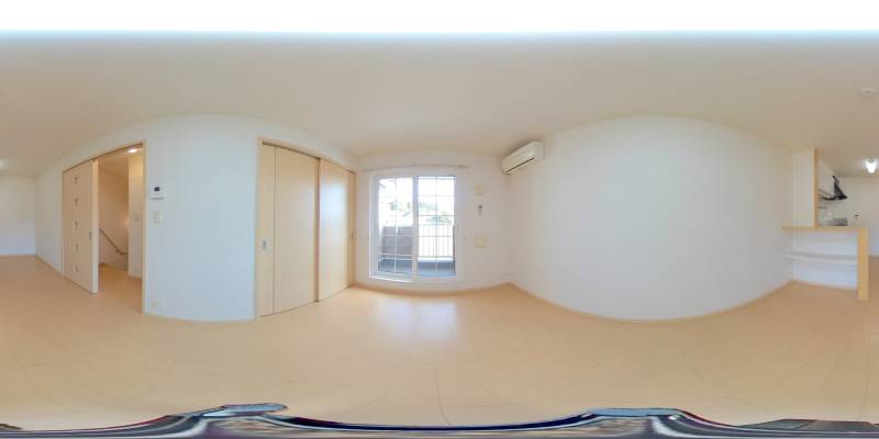 パノラマ画像リビング