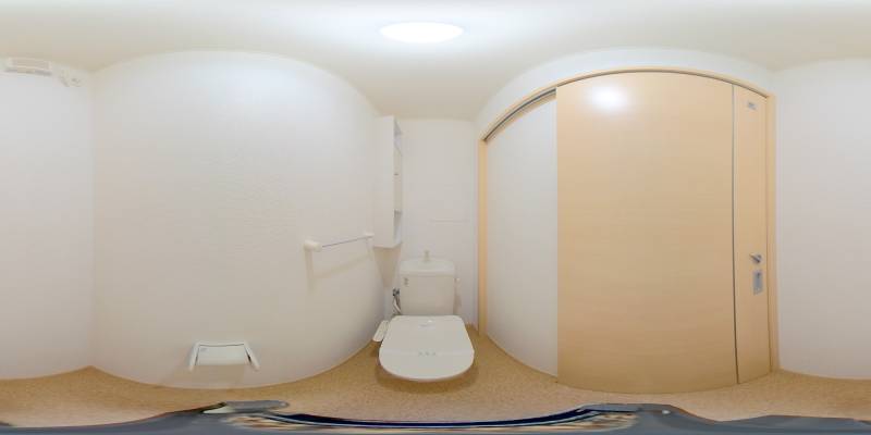 パノラマ画像トイレ