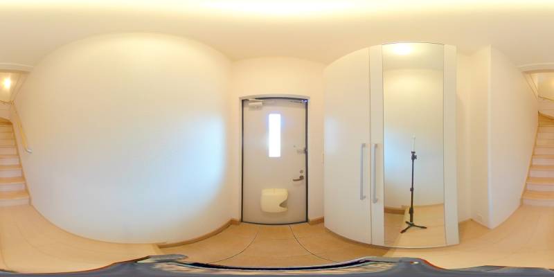 パノラマ画像玄関