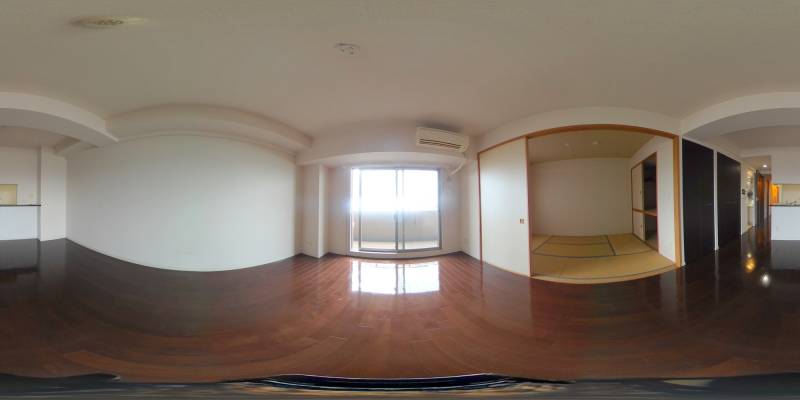 パノラマ画像リビング