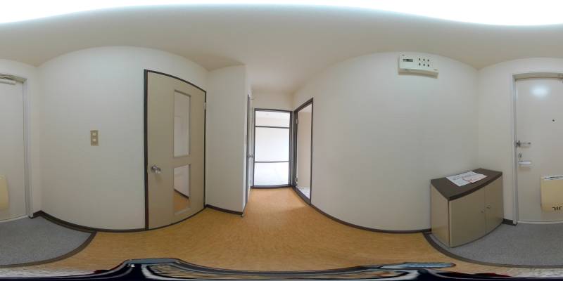 パノラマ画像玄関