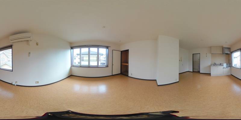 パノラマ画像リビング