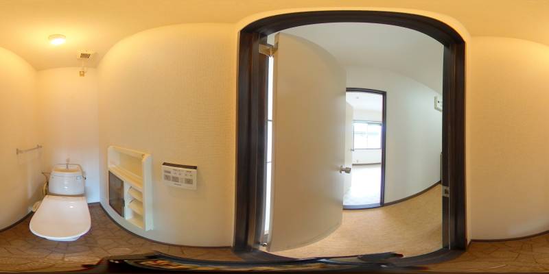 パノラマ画像トイレ