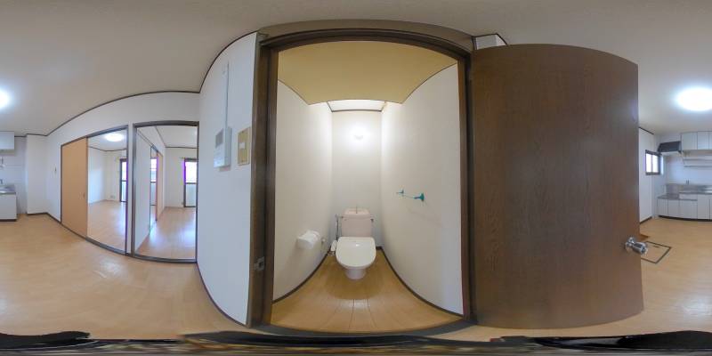 パノラマ画像トイレ