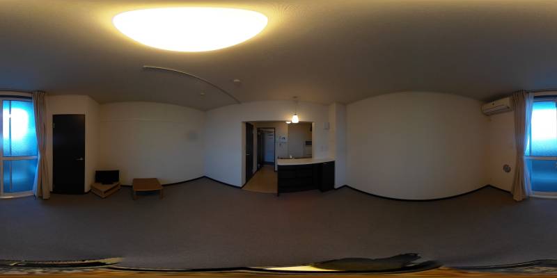 パノラマ画像洋室