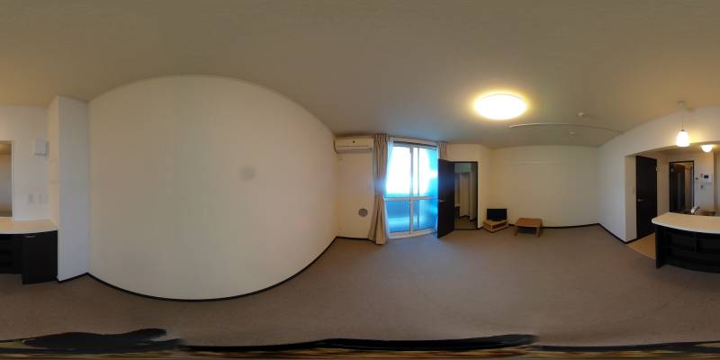 パノラマ画像洋室