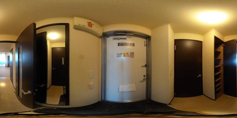 パノラマ画像洗面所