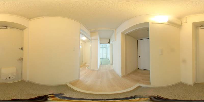 パノラマ画像玄関