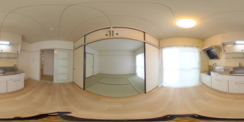 パノラマ画像リビング