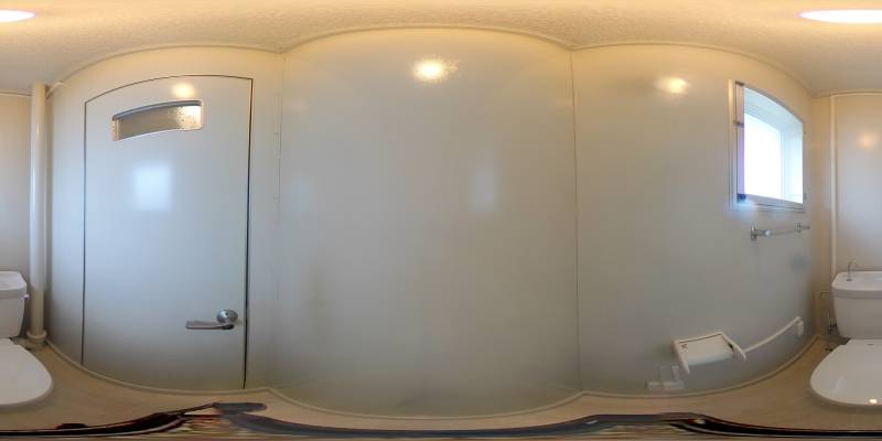 パノラマ画像トイレ