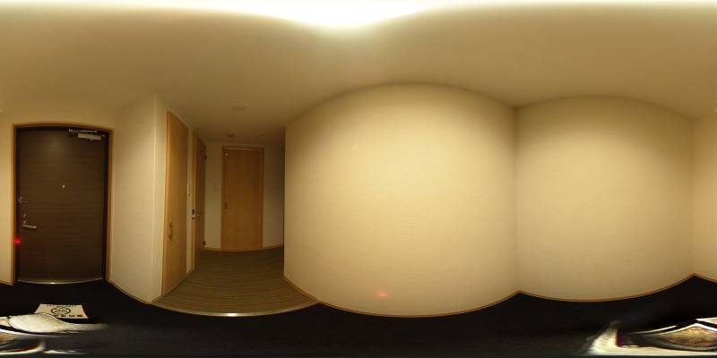 パノラマ画像玄関