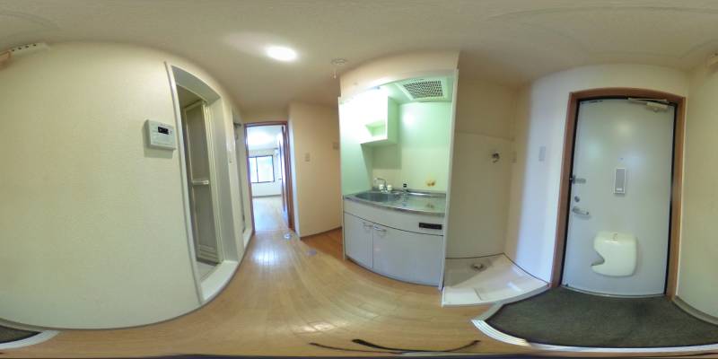 パノラマ画像玄関