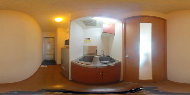 パノラマ画像キッチン