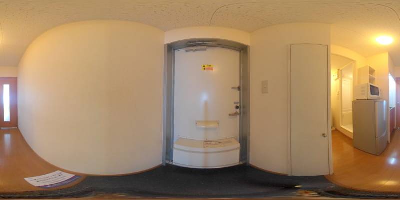 パノラマ画像玄関