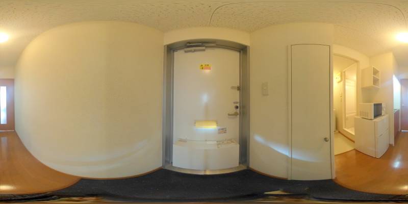 パノラマ画像玄関