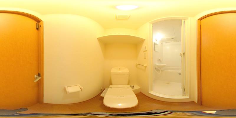 パノラマ画像トイレ