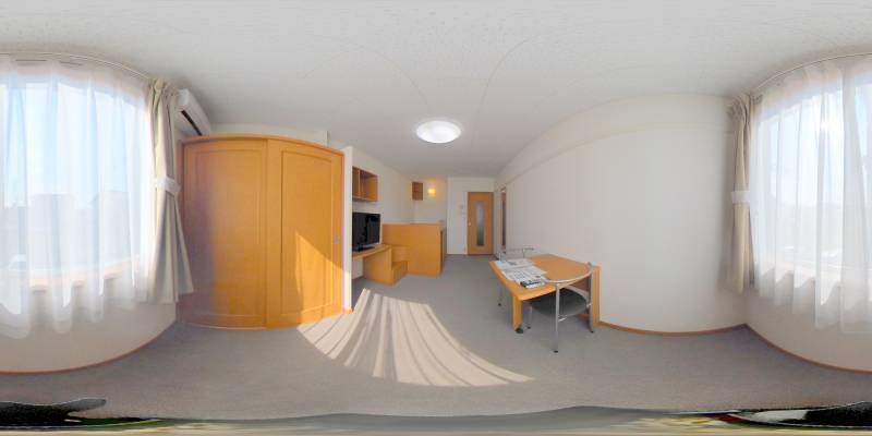 パノラマ画像洋室