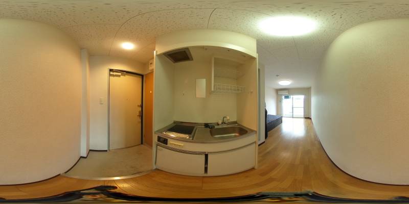 パノラマ画像キッチン