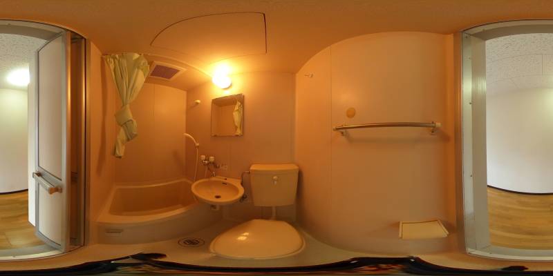 パノラマ画像トイレ