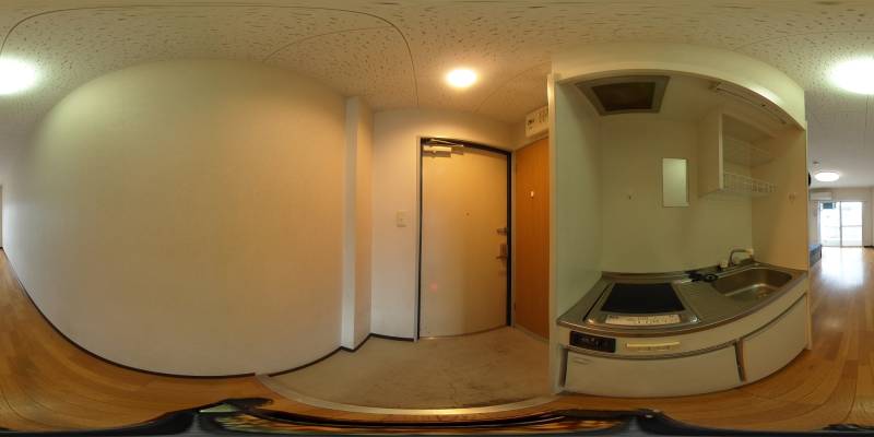 パノラマ画像玄関