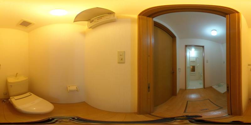 パノラマ画像トイレ