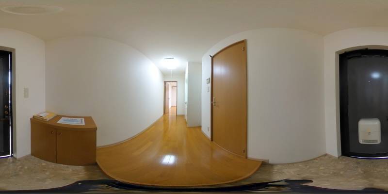 パノラマ画像玄関