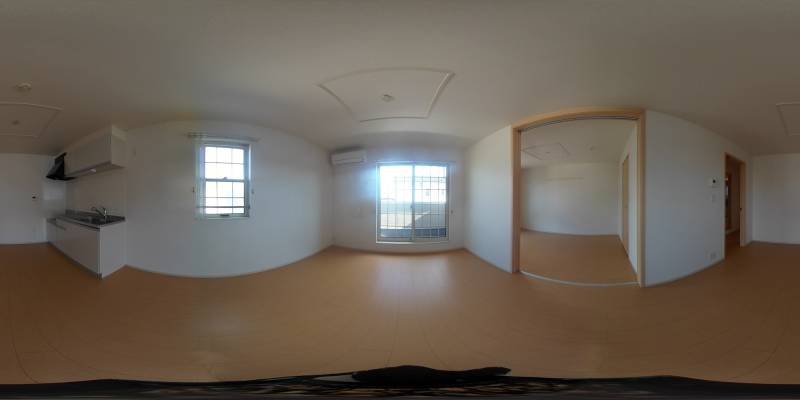 パノラマ画像リビング