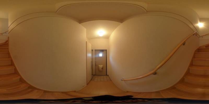 パノラマ画像玄関