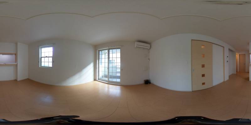 パノラマ画像リビング