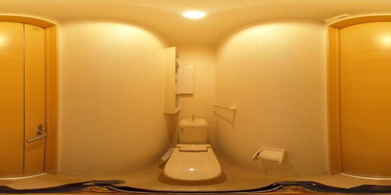 パノラマ画像トイレ