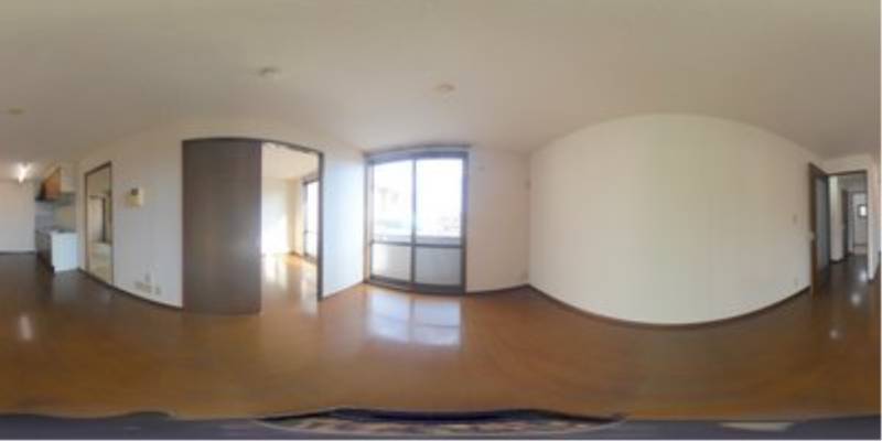 パノラマ画像リビング